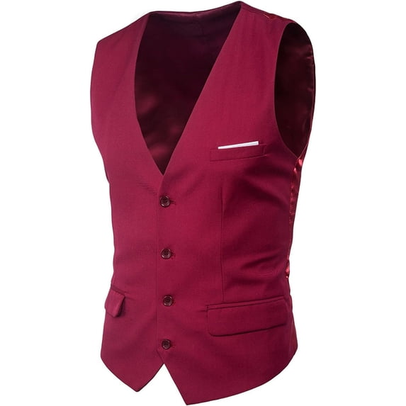 Men's T Shirts Casual Stylish formal Suit Vest V Neck Sleeveless Waistcoat Wedding Party Tuxedo Slim Fit Fashion Tops