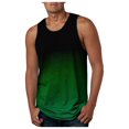 thumbnail image 1 of Men's T-Shirts Graphic Summer Sports Fashion Lapel Gradient Short Sleeved Crew Neck Vest Casual Daily Home Breathable Tshirt, 1 of 4