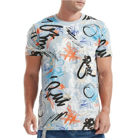 Men's T-Shirts Hipster Short Sleeve Solid Color Crew Neck Cotton Soft Fitted Tees