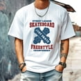 thumbnail image 1 of Men's T Shirts Large Tee New trendy Sports Shirt Round Neck Patterned Tee Loose Classic Style 2XL, 1 of 4
