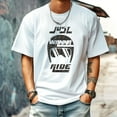thumbnail image 1 of Men's T Shirts New Trendy Sports Shirt Round Neck Patterned Tee Loose style Creative Gifts for Friends L, 1 of 1