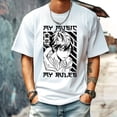 thumbnail image 1 of Men's T Shirts New Trendy Sports Shirt Round Neck Patterned Tee Loose style Creative Gifts for Friends L, 1 of 1