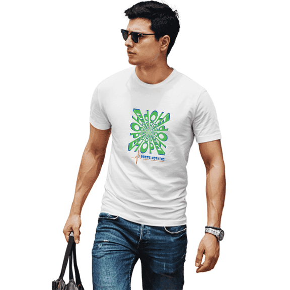 JAVA IMPRESSIONS Turtleneck Short Sleeve Casual T-Shirt (Men's)