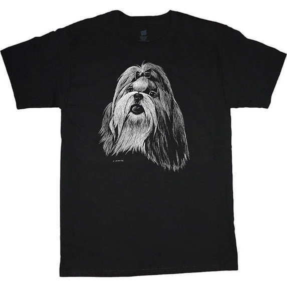 Men's T-shirt SHIH TZU Face Dog Breed Gifts