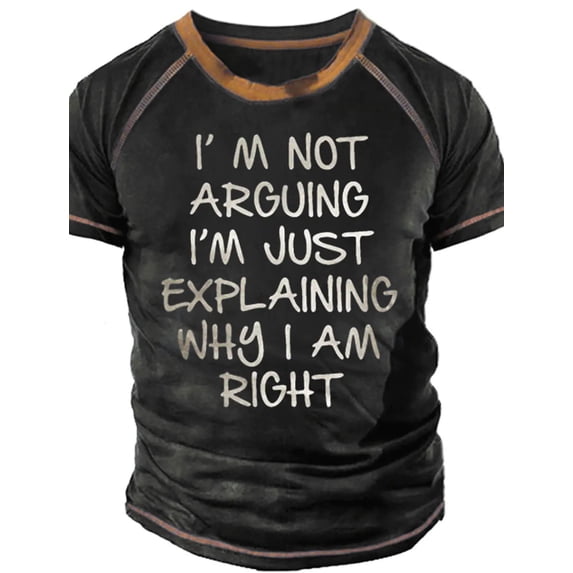 Men's T shirt Street Casual Short Sleeve Print Apparel Basic Fashion Classic Comfortable T-shirt