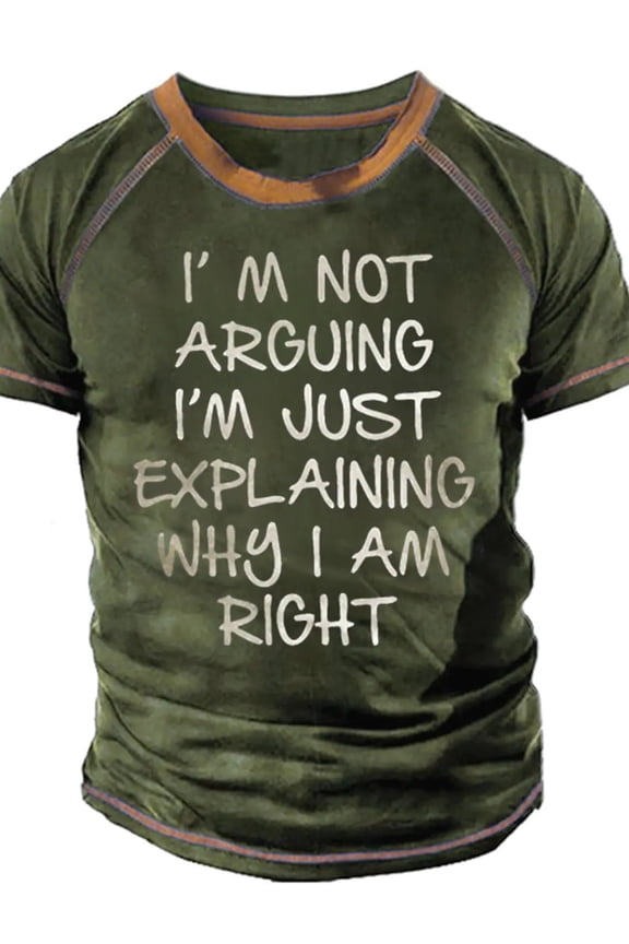 Men's T shirt Street Casual Short Sleeve Print Apparel Basic Fashion Classic Comfortable T-shirt