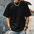 thumbnail image 1 of Men's T shirt Trendy Fashion Shirt Patterned Shirt Classic Style Suitable for Big and Tall men Tee 4XL, 1 of 1