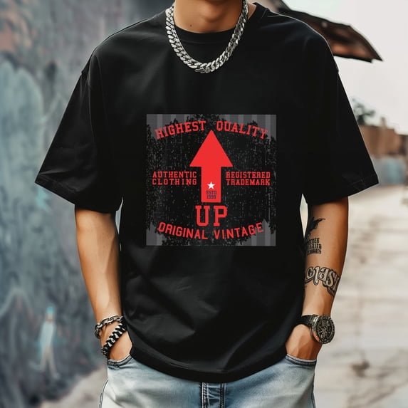 Men's T shirt Trendy Fashion Shirt Patterned Shirt Classic Style Suitable for Big and Tall men Tee 4XL