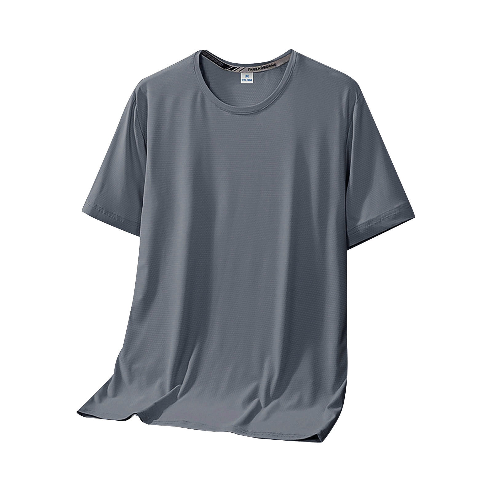 Men's T-shirts Sports Shirt Short Sleeve Fast Silk Sports Gym Activity ...