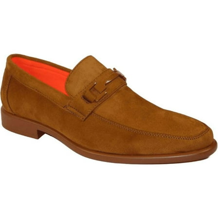 Men's TAYNO Shoes Soft Micro Suede Slip-on Loafer THE CAPRIO S Camel