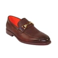 thumbnail image 1 of Men's TAYNO Shoes The Caprio L TAYNO leather Bit Loafer Coffee perforated, 1 of 8