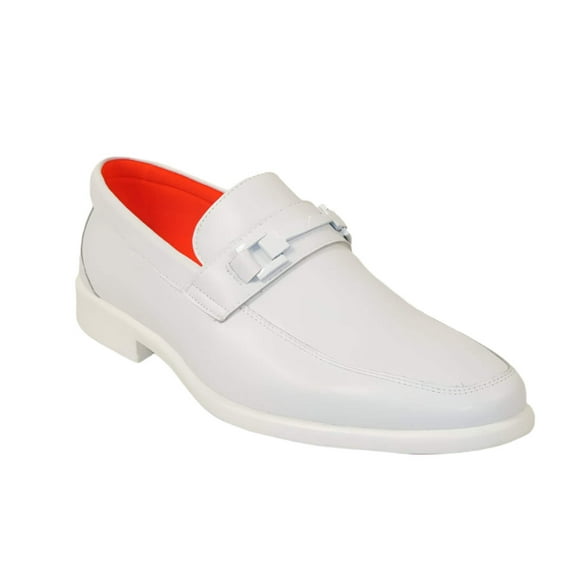 Men's TAYNO Shoes The Caprio L TAYNO leather Bit Loafer White