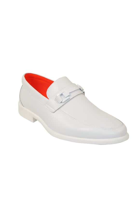 Men's TAYNO Shoes The Caprio L TAYNO leather Bit Loafer White