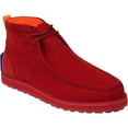 thumbnail image 1 of Men's TAYNO Wallabee Style Chukka Boots Soft Micro Suede MOJAVE S Red, 1 of 8