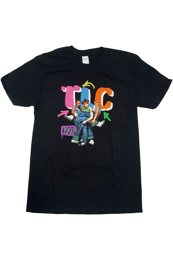 Men's TLC Kicking Group Slim Fit T-shirt Medium Black