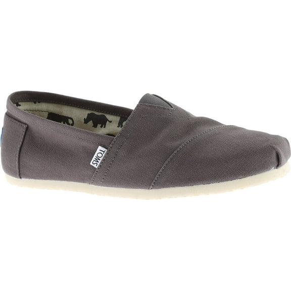 Men's TOMS Classic Alpargata Slip-On Shoe Ash Canvas 8.5 M