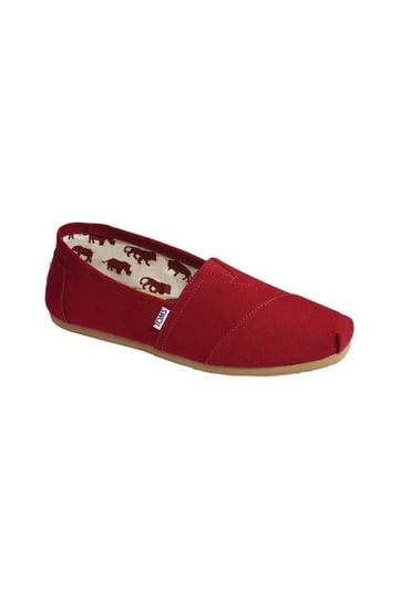 TOMS Mens Size 11 Classic Red Canvas Slip On Alpargata Loafer Shoes s-l400.jpg main image 4