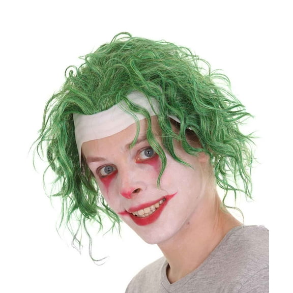 Men's TV Movie Jocker Wig | Green Wigs