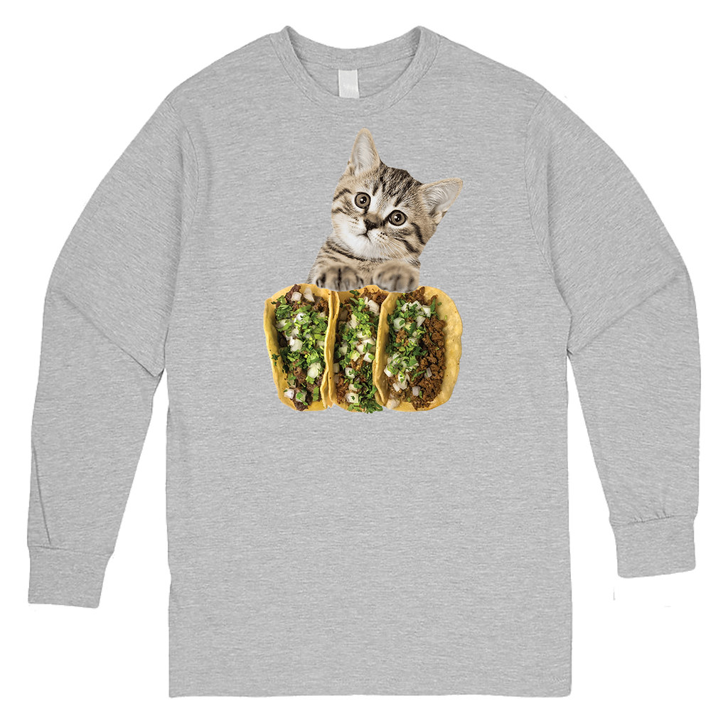 cat and taco shirt