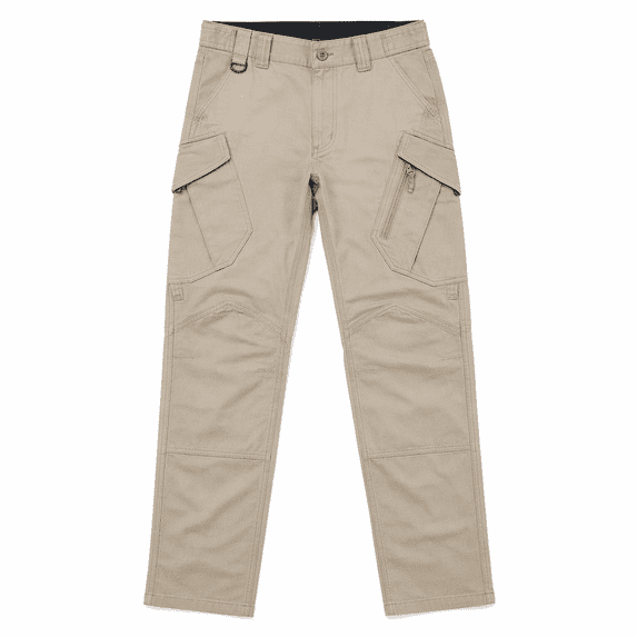 Men's Tactical Cargo Pants, Polyester Water Resistant Multi Pocket Work Pants, Outdoor Hiking Fishing Climbing Trousers