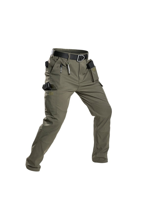 Men's Tactical Cargo Pants Ripstop Resistant Multi Pocket Water Resistant Breathable Straight Leg Outdoor Hiking Camping Fishing Work Utility Pants
