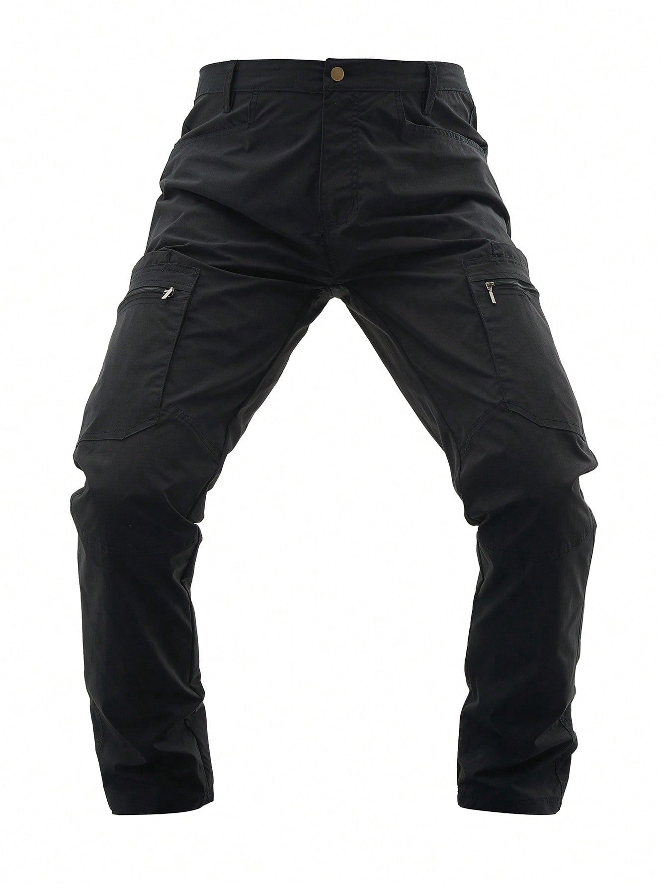 Men's Tactical Cargo Pants With Multi Pockets Solid High-Performance Cargo Pants For Hiking Camping And Outdoor Working