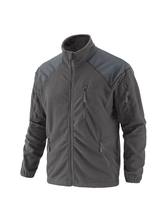 Men's Tactical Fleece SoftShell Jacket Waterproof Winter Coat Zip Up Hoodies bearskin hoodie For Men with Multi-pockets