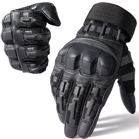 Men's Tactical Hard Shell Gloves Touch Screen for Climbing Hiking Cycling Work