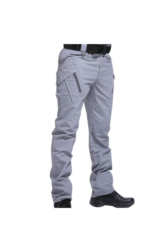 Men's Tactical Outdoor Cargo Pants Performance Sports Pants Durable Multi Pocket Trousers