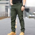 thumbnail image 1 of Men's Tactical Outdoor Pants Multi-Pocket Ripstop Stretch Work Cargo Pants, 1 of 8