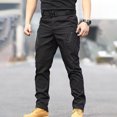 thumbnail image 1 of Men's Tactical Outdoor Pants Multi-Pocket Ripstop Stretch Work Cargo Pants, 1 of 8