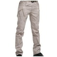 thumbnail image 1 of Men's Tactical Pants Ripstop Cargo Pants Plus Size Outdoor Work Climbing Hiking Trousers with Multi Pockets, 1 of 7