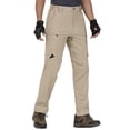 thumbnail image 1 of Men's Tactical Pants Ripstop with 14 Multi Pockets Water Resistant Gusseted Work Cargo Pants, 1 of 6