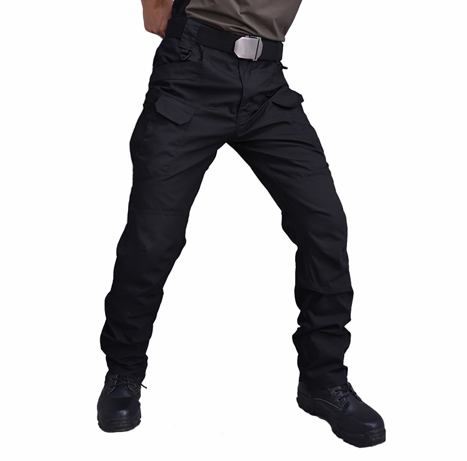 Men's Tactical Pants Water Resistant Military Cargo Pants Lightweight