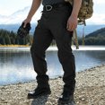 thumbnail image 1 of Men's Tactical Work Pants Multi-Pocket Ripstop Stretch Outdoor Hiking Pants, 1 of 9