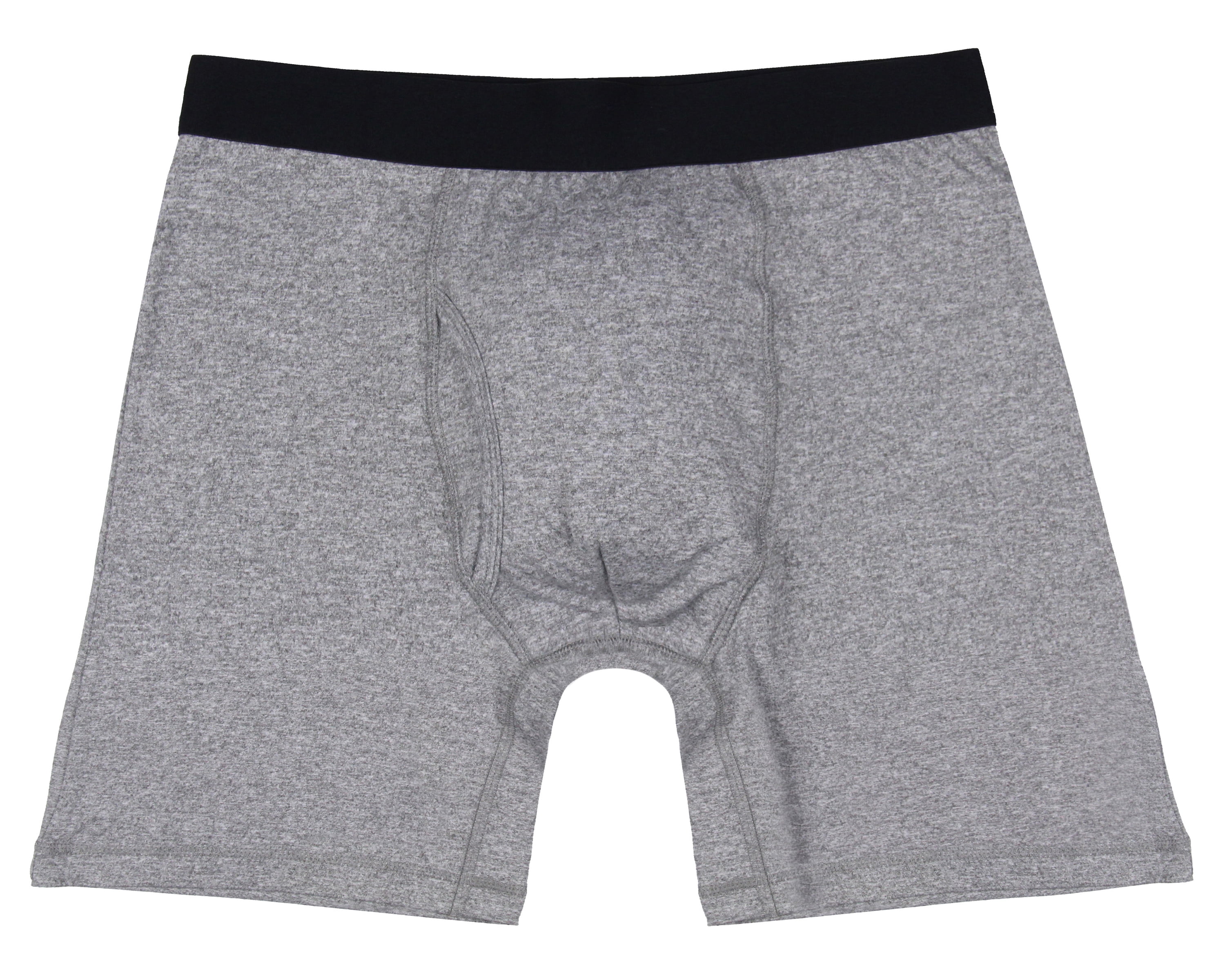 Men's Tag-Free Slim Fit Boxers Underwear Boxer Briefs For Adults ...