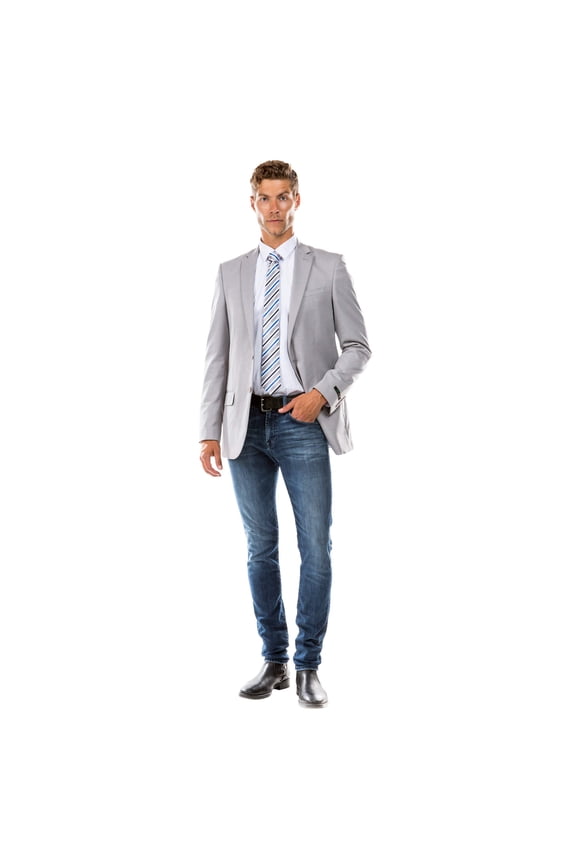 Men's Tailored-Fit Suits Separates Jacket