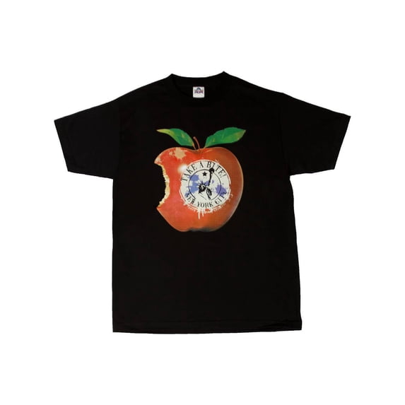 Men's Take A Bite New York City Shirt, Black Medium