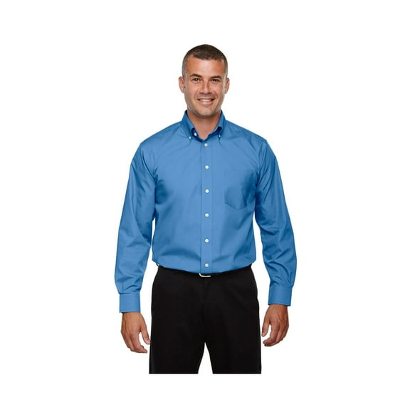 Men's Tall Crown Collectionâ„¢ Solid Long-Sleeve Broadcloth