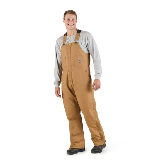 Men's Tall Heritage Insulated Bib Overall BROWN DUCK XLT