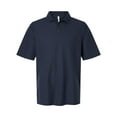 thumbnail image 1 of Harriton M105T Men's Tall Maverick CVC Pique Polo-Dark Navy-3XLT, 1 of 6