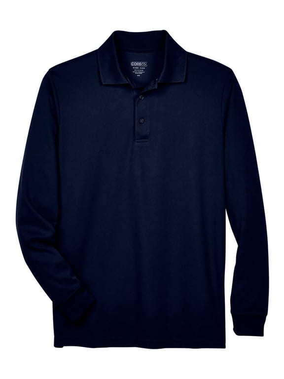 Men's Tall Pinnacle Performance Long Sleeve Piqué Polo
