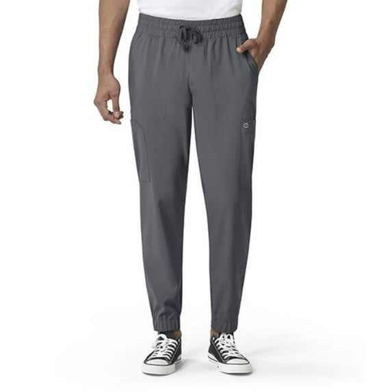 Men's Tall Pluse Size Cargo Jogger Scrub Bottoms