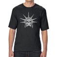 thumbnail image 1 of Men's Tall and Long Word Art T-shirt - Freedom Skull, 1 of 2