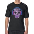 thumbnail image 1 of Men's Tall and Long Word Art T-shirt - Styles of EDM Music, 1 of 2