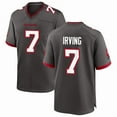 thumbnail image 1 of Men's Tampa Bay Irving 7 Pewter Stitched T-Shirts Sports Player Game Top, 3X-Large, 1 of 1