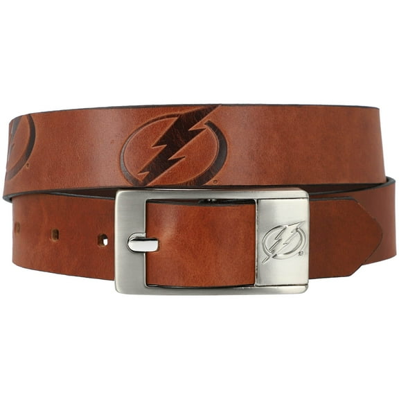 Tampa Bay Lightning Brandish Leather Belt