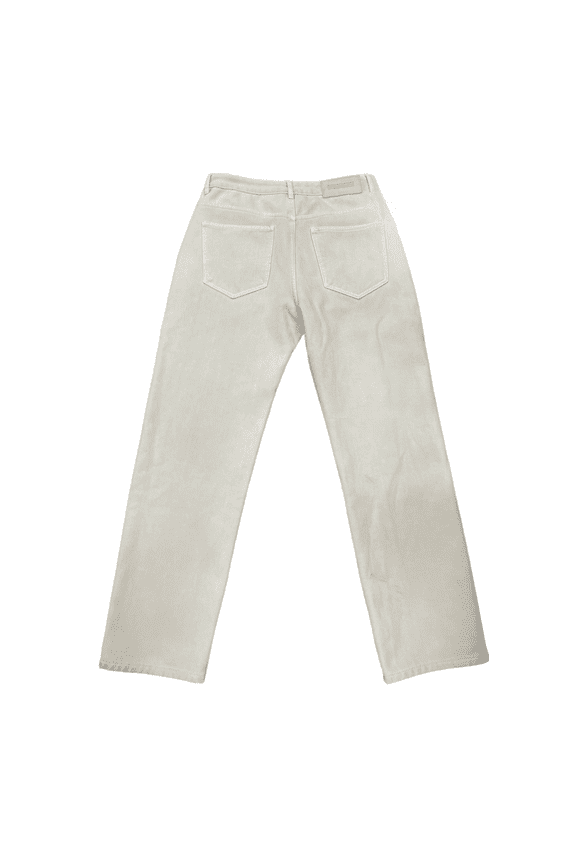 Men's Tan Corduroy Jeans, Beige Casual Slim Stretch Pants for Men, Comfortable Thick-Fabric Corduroy Pants for Men