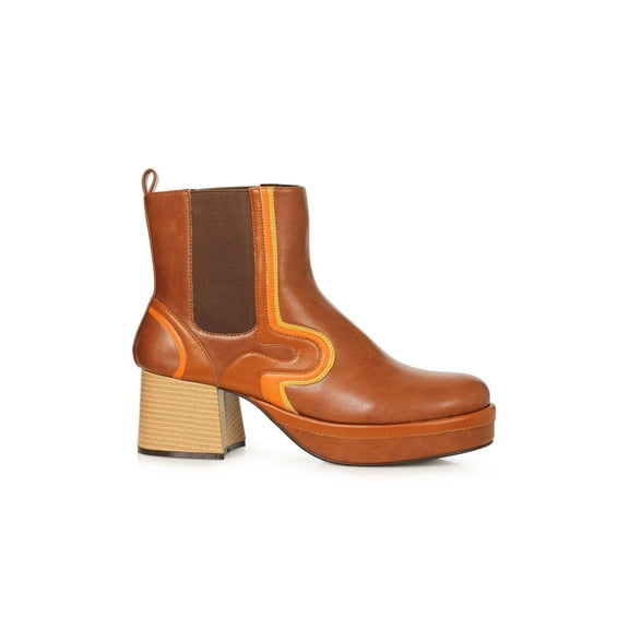 Men's Tan Heel 70's 3-Inch Boots