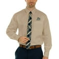 thumbnail image 1 of Men's Tan James Madison Dukes Wicked Woven Long Sleeve Button-Down Shirt, 1 of 1